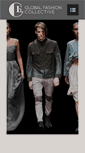 Mobile Screenshot of globalfashioncollective.com